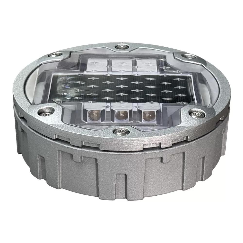 lik143 solar road stud  60 ton load high brightness pc lens ip68 embedded led road marker