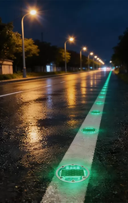 Advantages of Lik-450 Soalr Road Studs